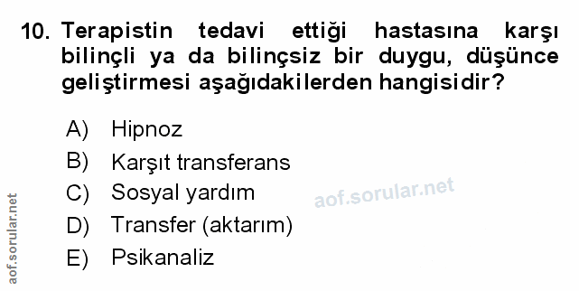 Soru 10