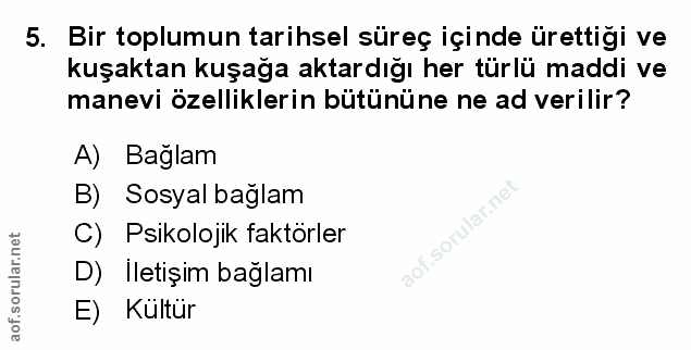 Soru 5