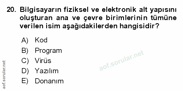 Soru 20