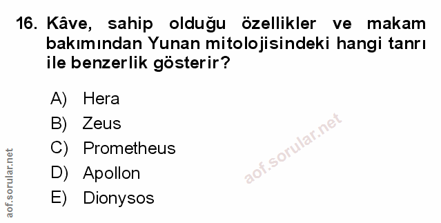 Soru 16