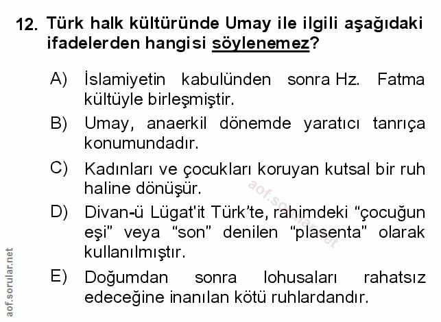 Soru 12