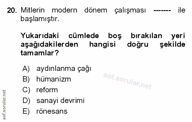 Soru 20