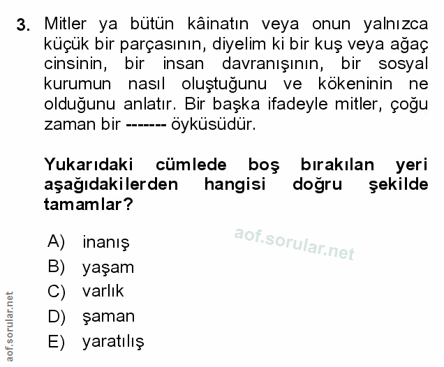Soru 3