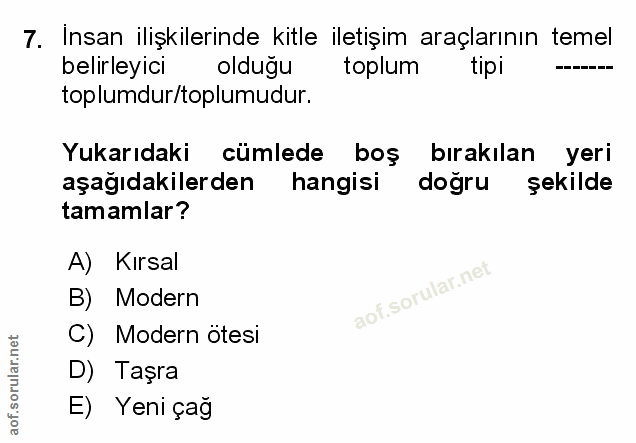 Soru 7