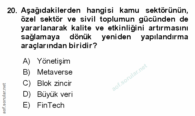 Soru 20