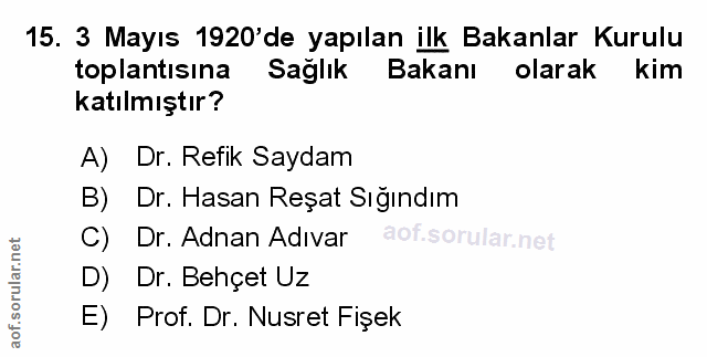 Soru 15