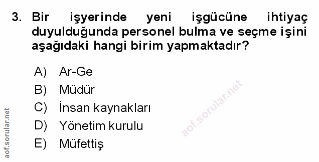 Soru 3