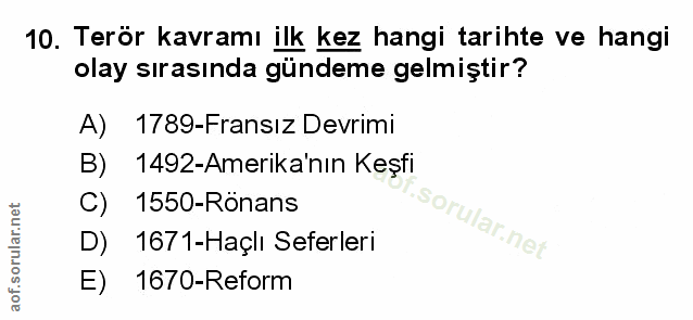 Soru 10