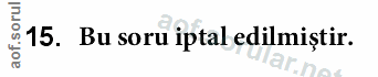 Soru 15