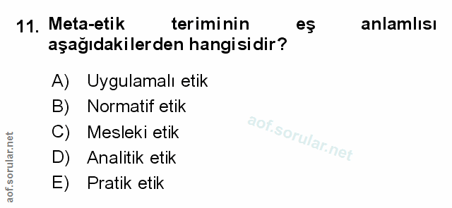 Soru 11