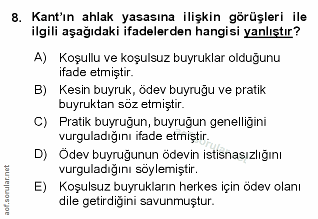 Soru 8