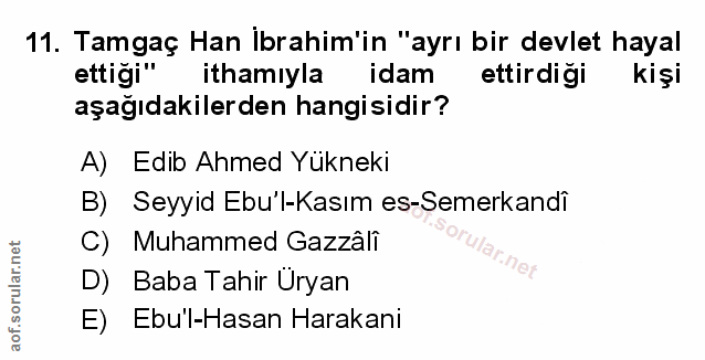 Soru 11
