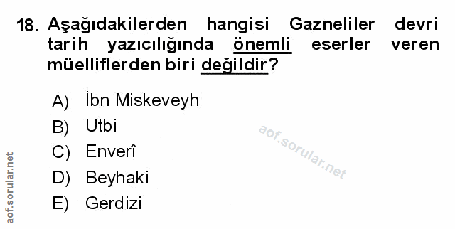 Soru 18