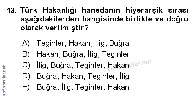 Soru 13
