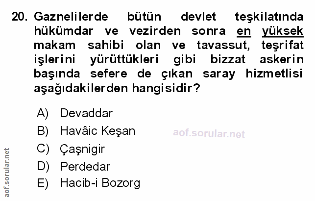 Soru 20