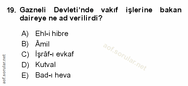 Soru 19
