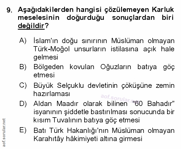 Soru 9