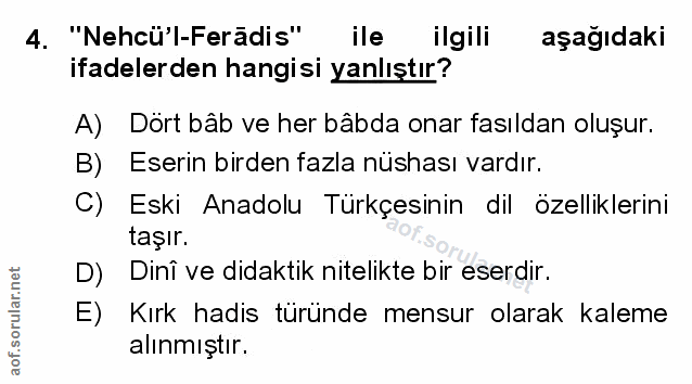 Soru 4