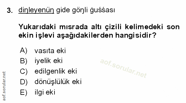 Soru 3