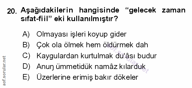 Soru 20