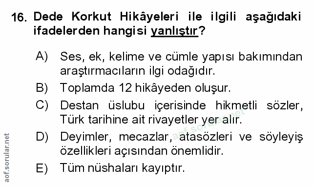 Soru 16
