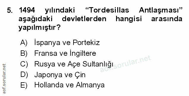Soru 5
