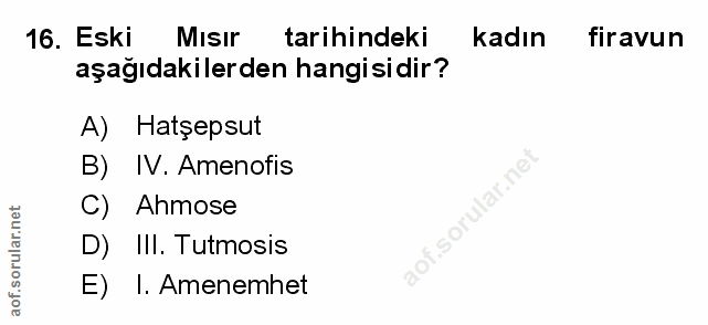 Soru 16