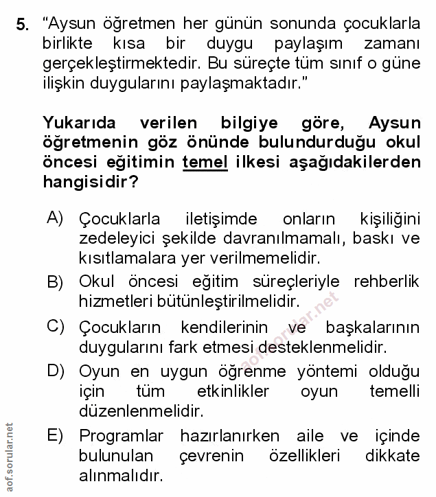 Soru 5