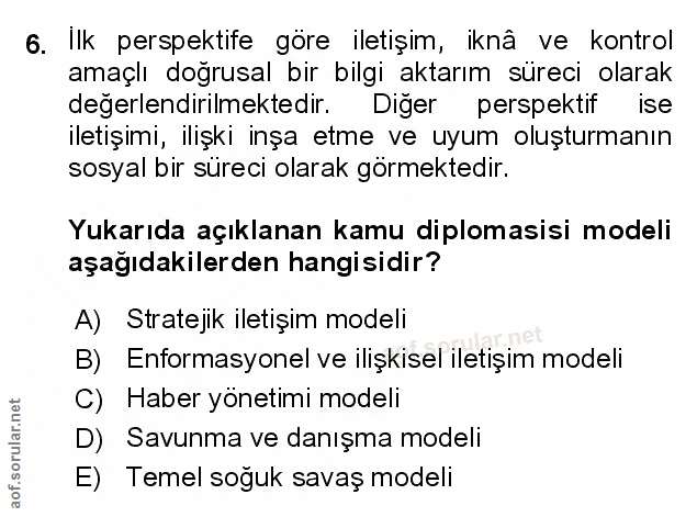 Soru 6