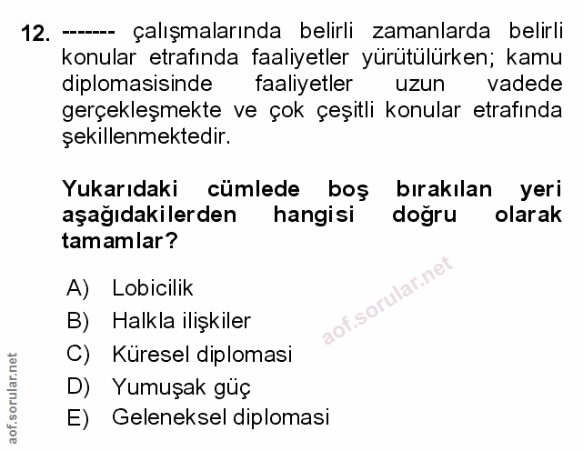 Soru 12