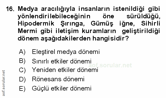 Soru 16