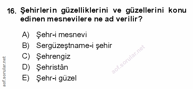 Soru 16