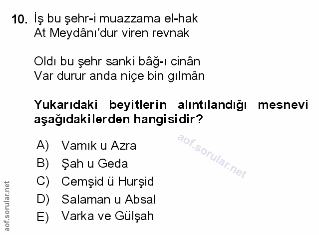 Soru 10