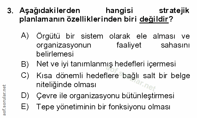 Soru 3
