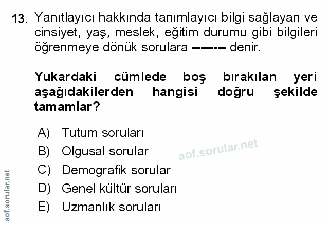 Soru 13