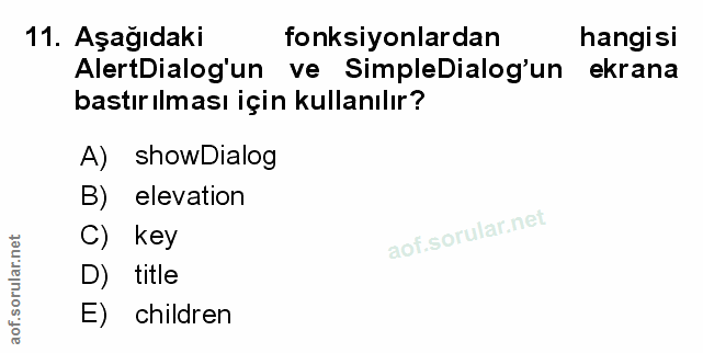 Soru 11