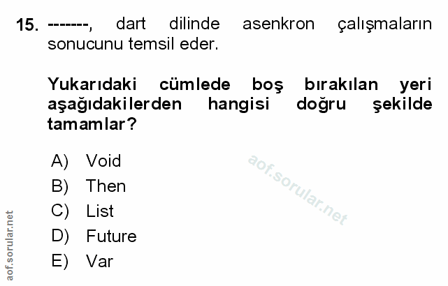 Soru 15
