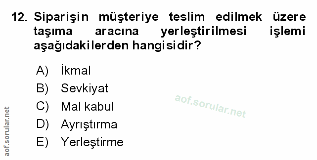 Soru 12