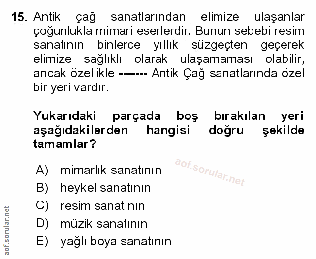 Soru 15