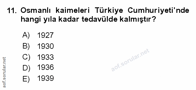 Soru 11