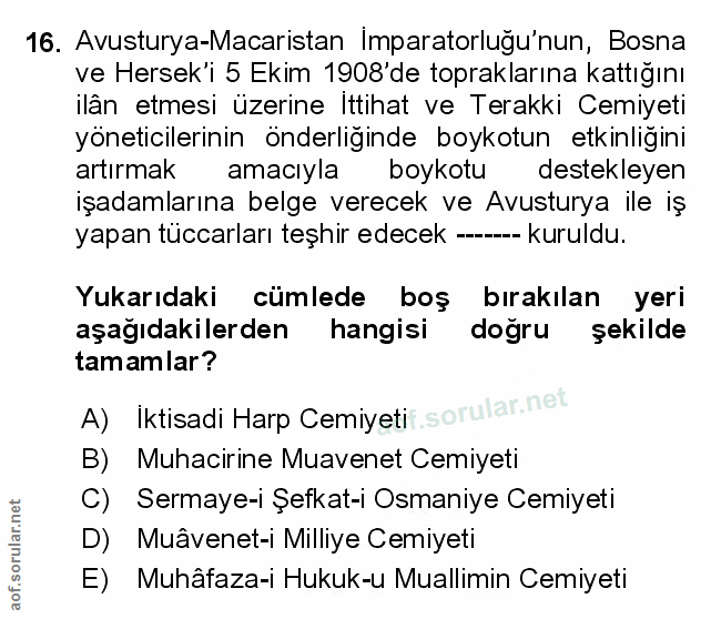 Soru 16