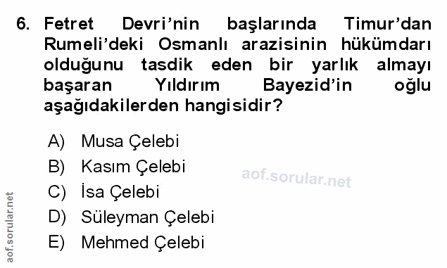 Soru 6