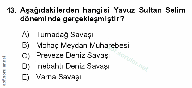 Soru 13