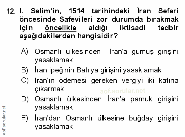Soru 12