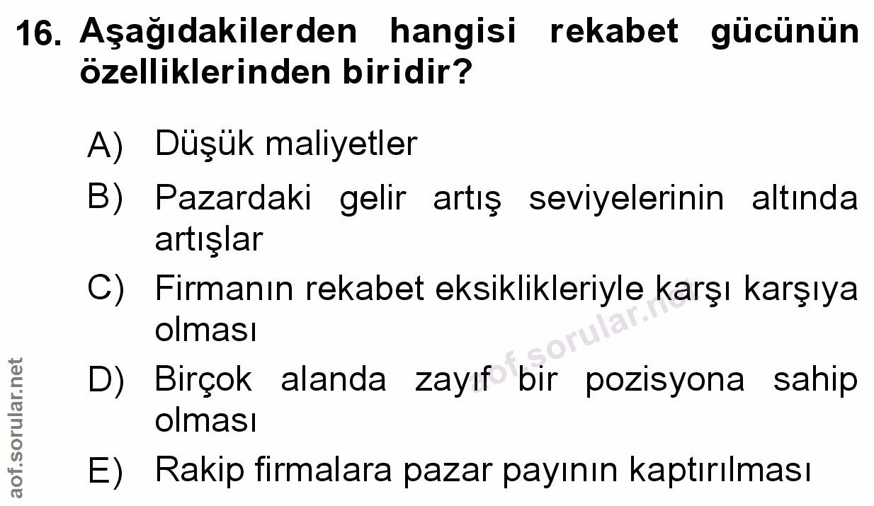 Soru 16