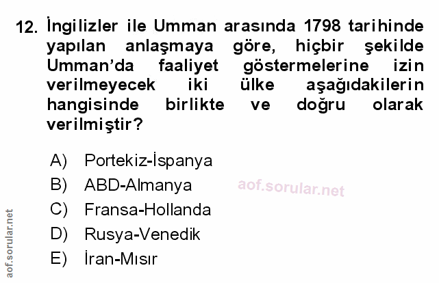 Soru 12