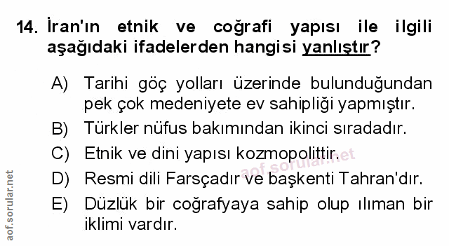 Soru 14