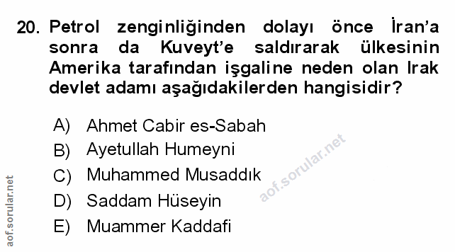 Soru 20