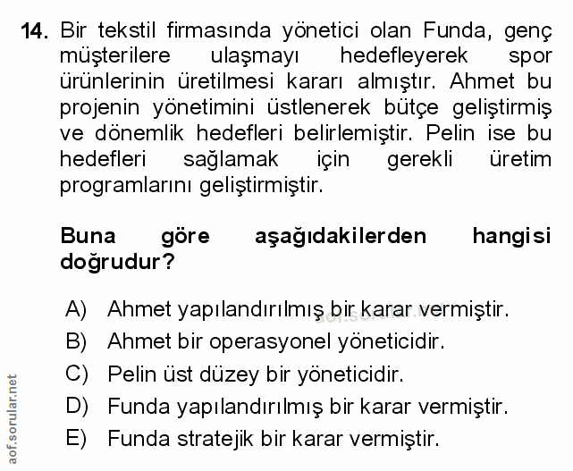 Soru 14