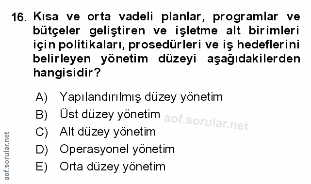 Soru 16
